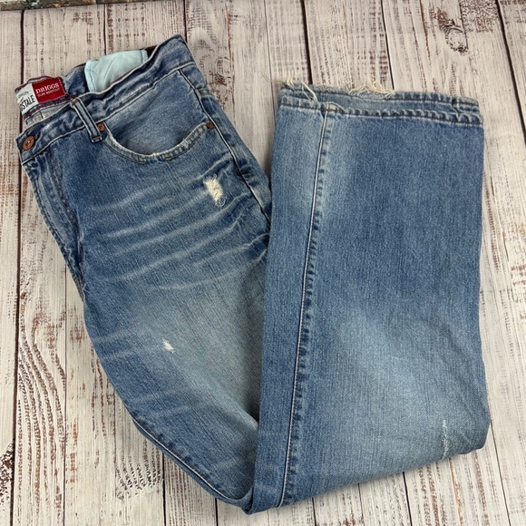 Aeropostale "DRIGGS" Slim bootcut blue jeans  Size 36 X 34 - Picture 8 of 12